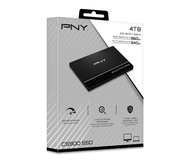 PNY 4TB 2,5" SATA SSD CS900 - 1351153 - zdjęcie 5